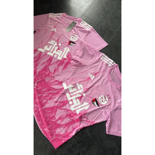 maillot algerie 2025 rose x palestine