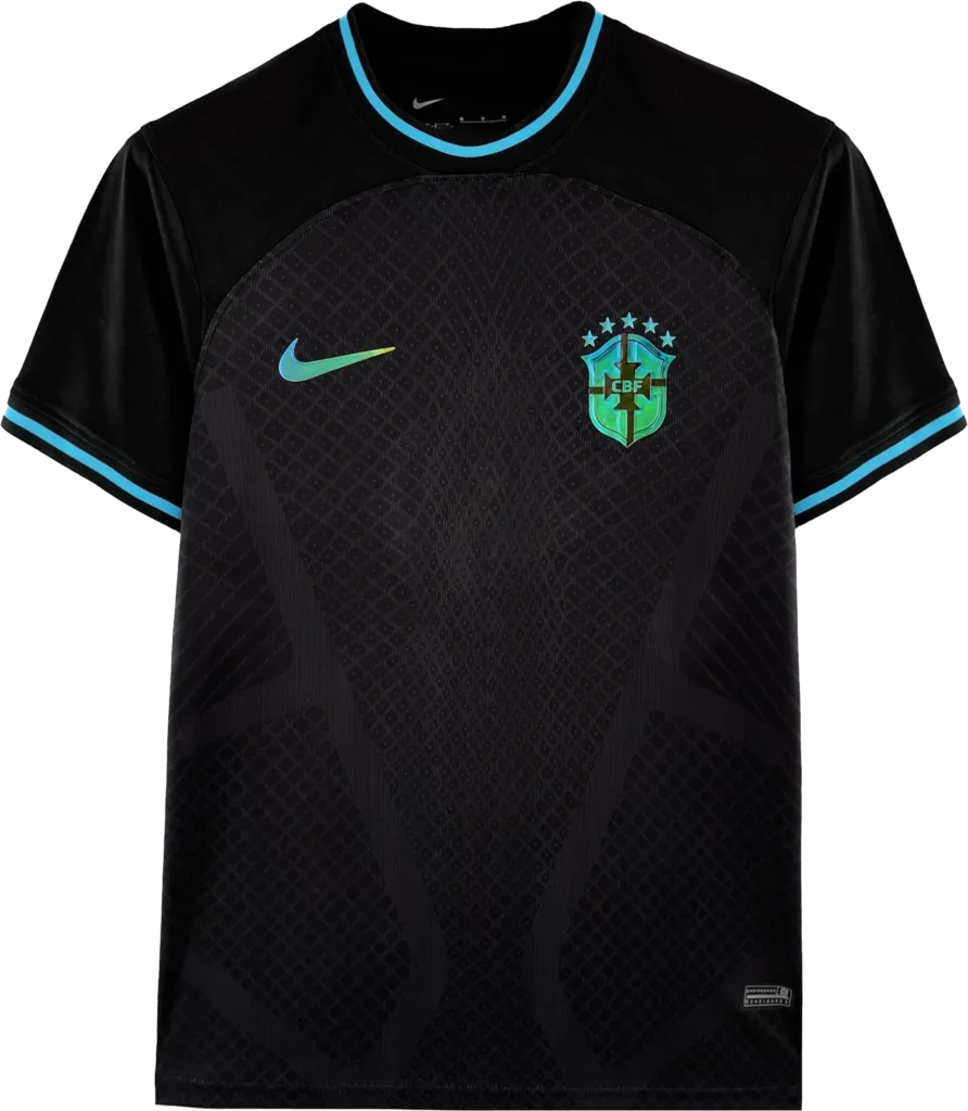 maillot bresil 2024 edition speciale bleu noir nouveau