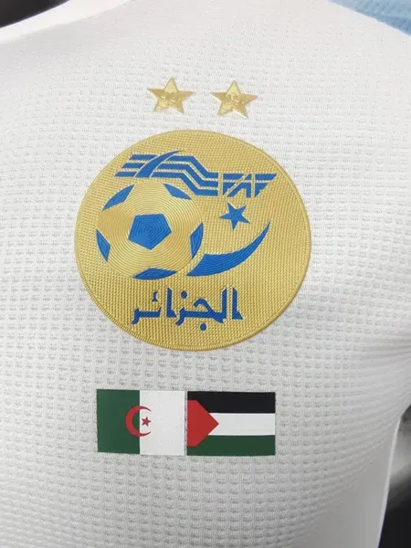 MAILLOT ALGERIE DOREE 2024 - Algérie + Palestine – Image 4