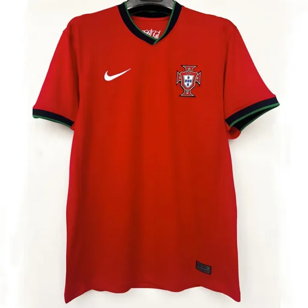 MAILLOT PORTUGAL DOMICILE ROUGE 2024-2025 - EURO 2024 - NIKE