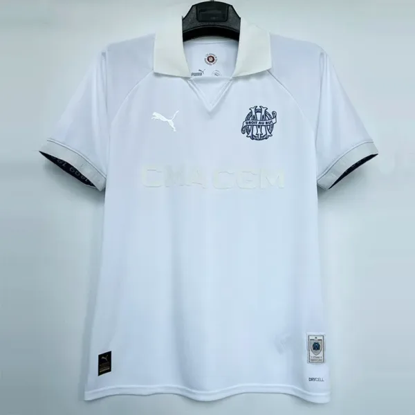 Maillot OM Marseille 125 ans – Édition Limitée – Blanc – Puma