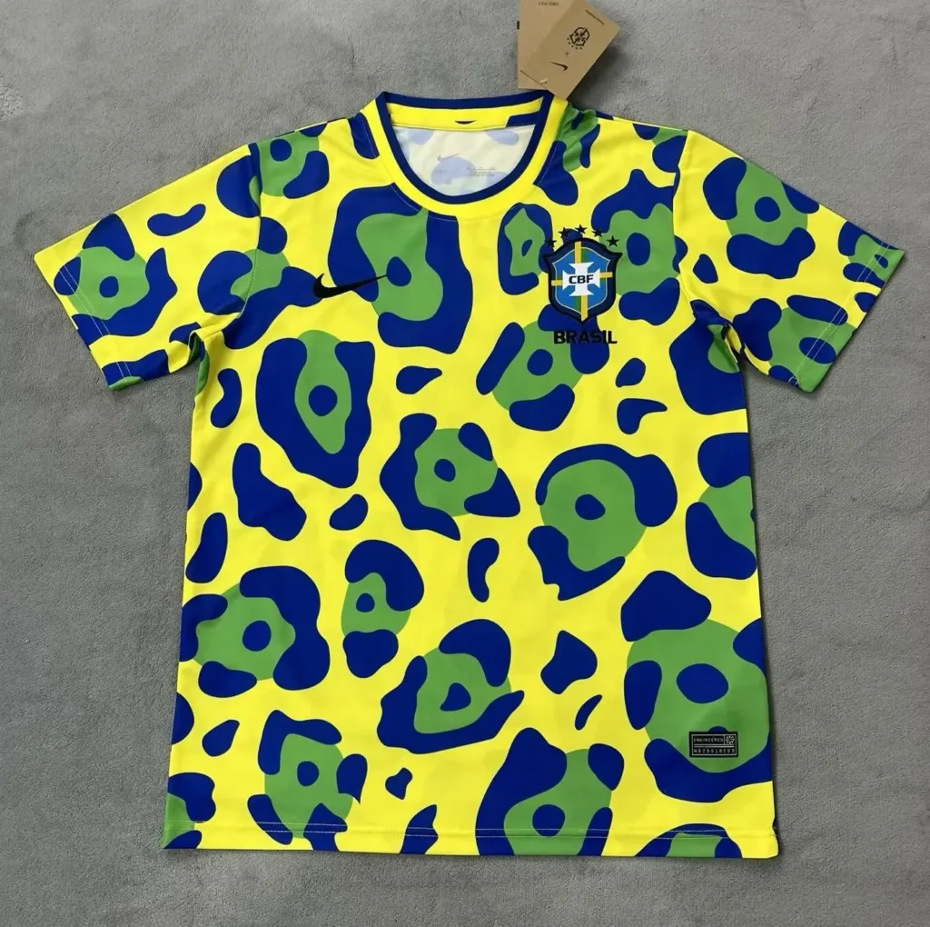 maillot brésil entraînement 2025/26 nike