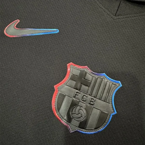maillot fc barcelone x travis scott 2025 noir spéciale – cactus jack