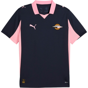 maillot palerme 2025 26 noir rose extérieur puma