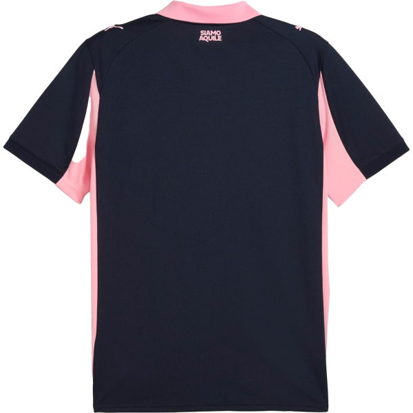 maillot palerme 2025 26 noir rose extérieur puma