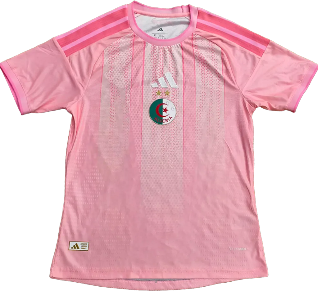 maillot algérie noir/jaune 2026 27 adidas